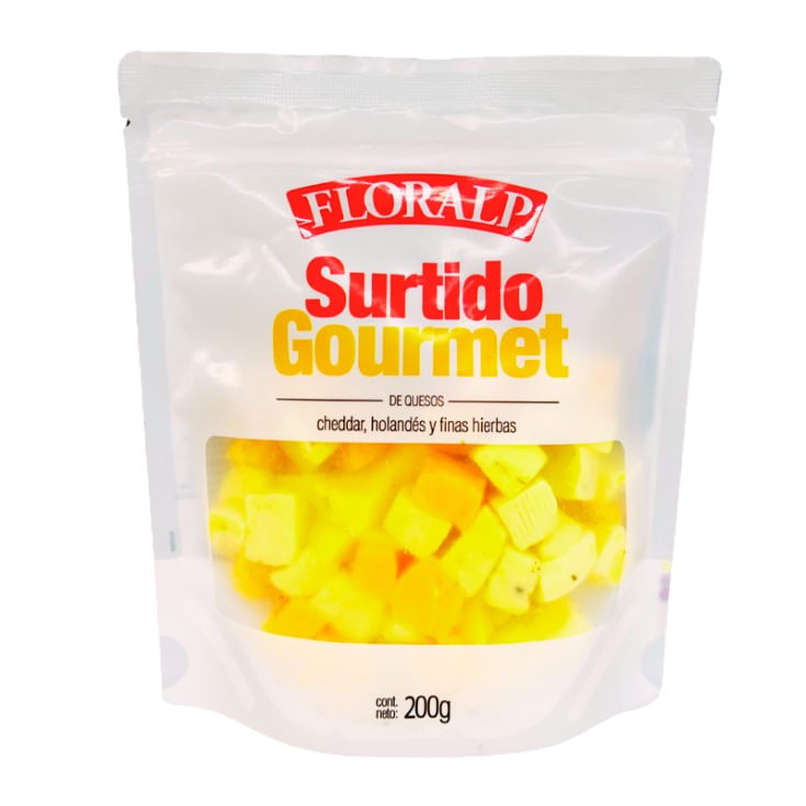 Queso Surtido Gourmet Floralp 200 Gr