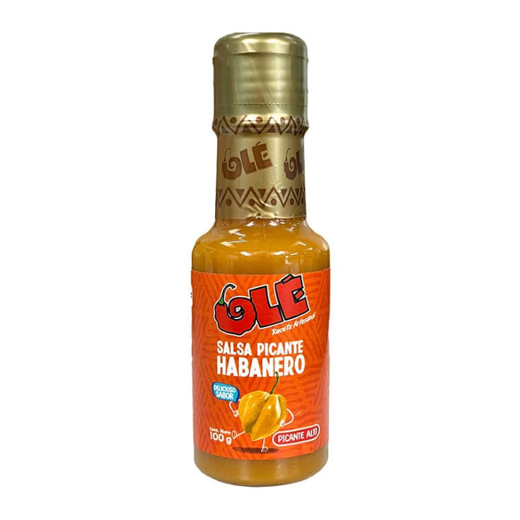 Salsa De Aji Habanero Ole 100 Gr.