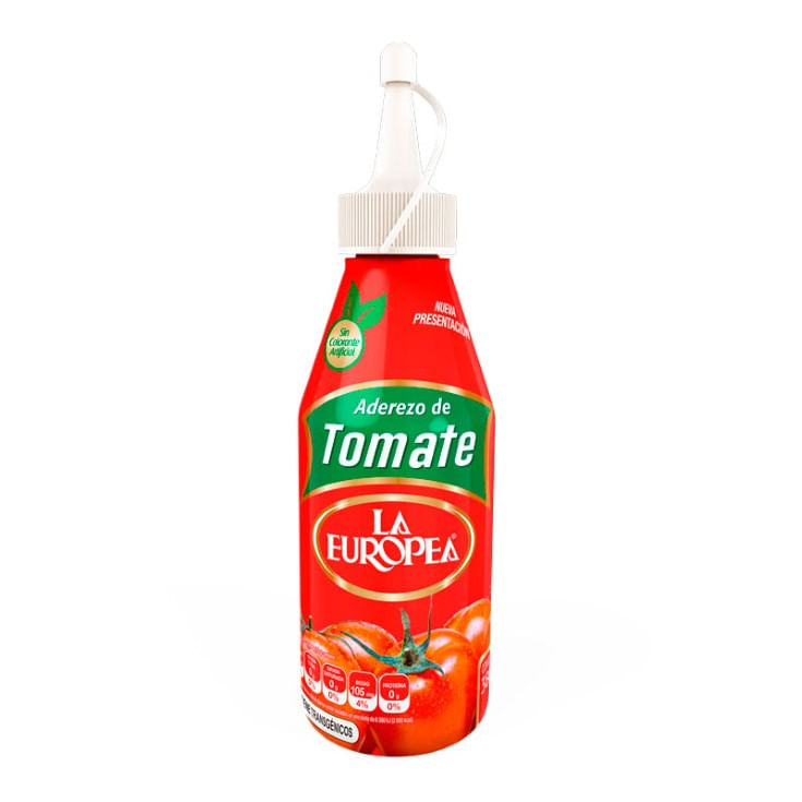 Aderezo De Tomate La Europea 380 Gr.