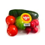 Amarilla Ensalada Mix Rabado/ Pepinillo Bandeja