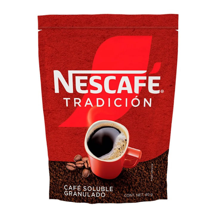 Cafe Soluble Nescafe Tradicion Doypack Sobre 40 Gr