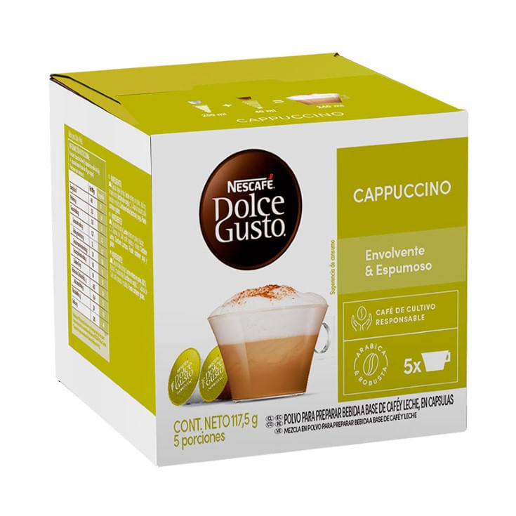 Nescafe Dolce Gusto Cappuccino 10 Caps 125Gr.