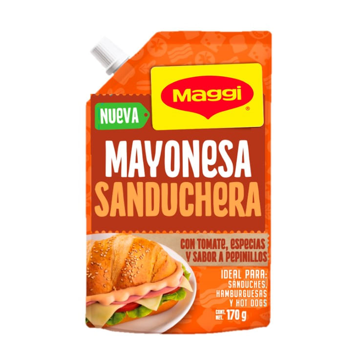 Mayonesa Sanduchera Maggi 170 Gr.
