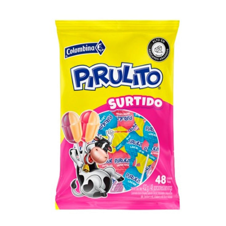Chupete Surtido Pirulito 432GR