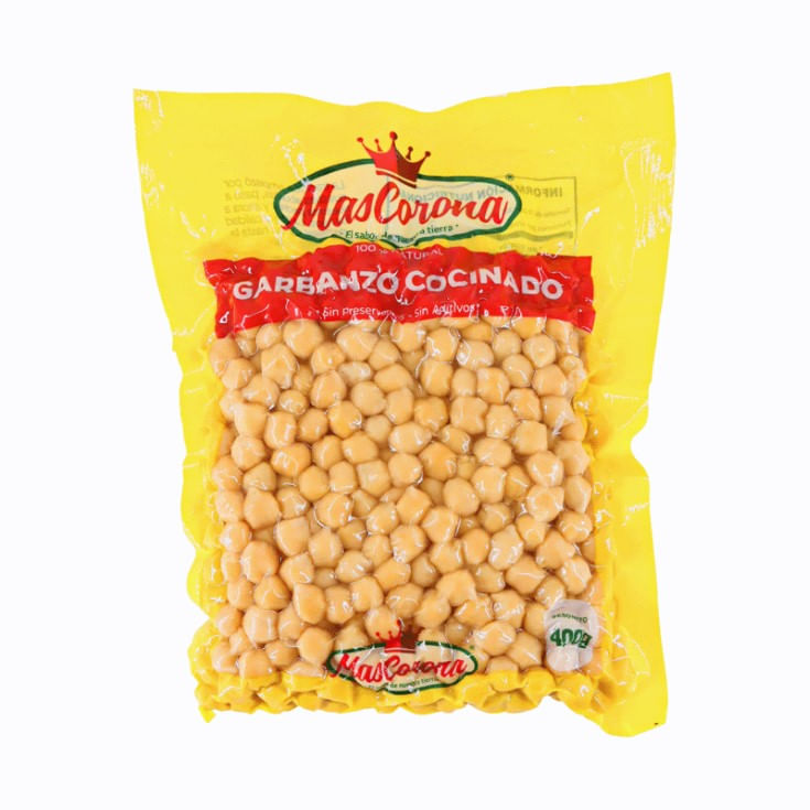 Garbanzo Cocinado Mascorona 400Gr