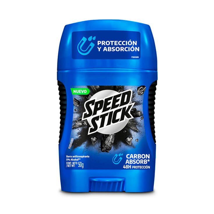 Desodorante Barra Carbon Absorb Speed Stick 50GR
