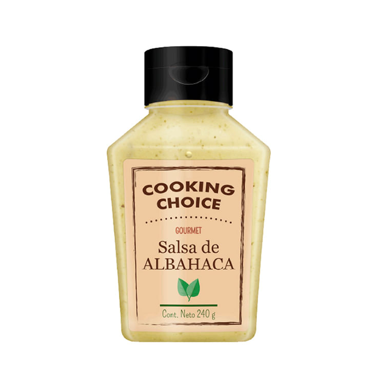 Salsa De Albahaca Cooking Choice 240 Gr.