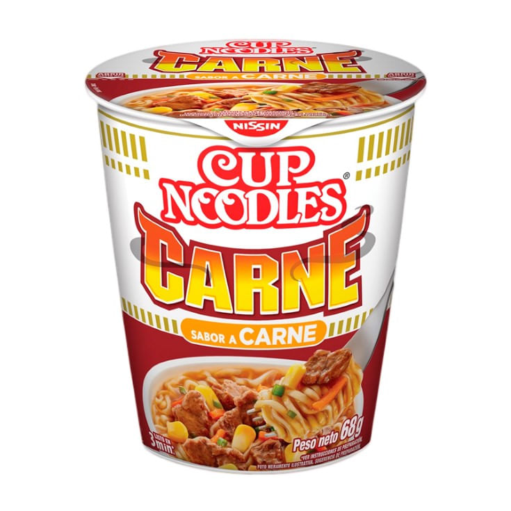 Nssin Cup Noodles Instantaneo Carne Vaso 68Gr