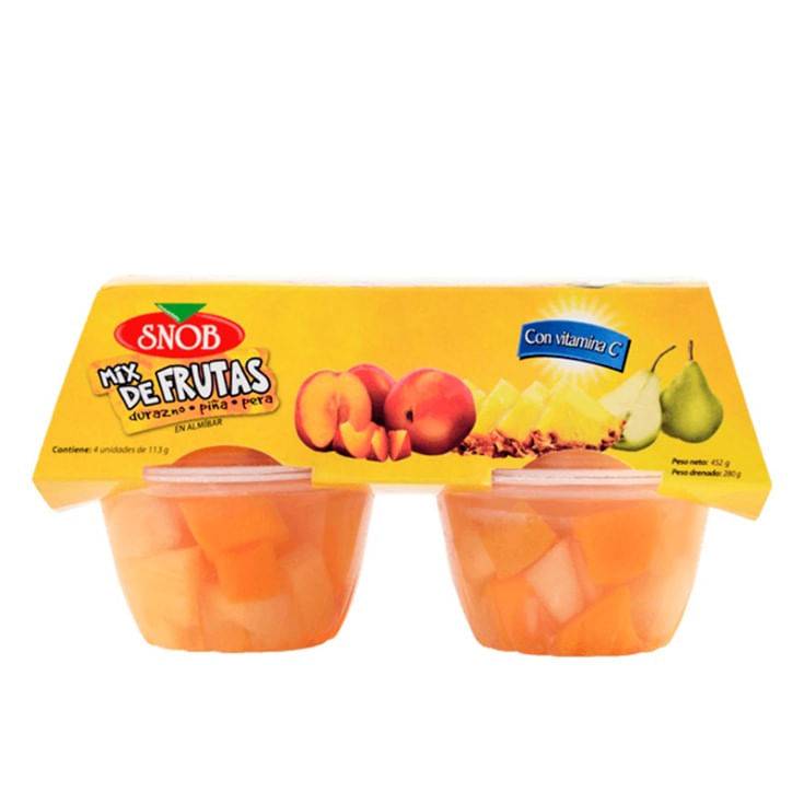 Mix De Frutas Snob 2Pack 113 Gr C/U