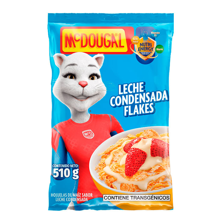 Mc Dougal Cereal Funda Corn Flakes Pasas 510 Gr