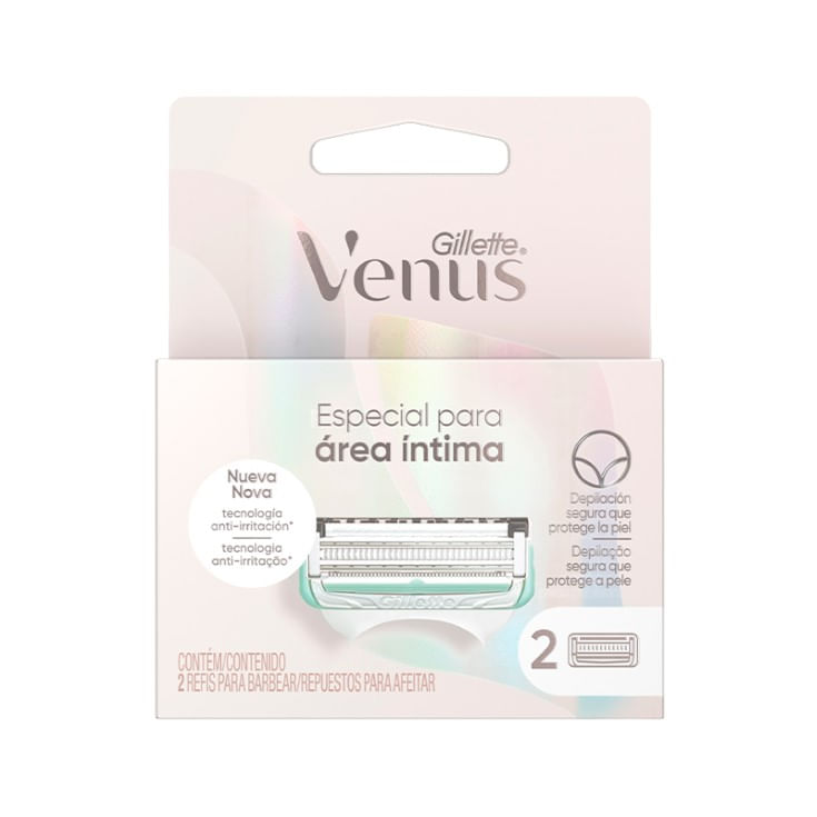 Repuestos Para Afeitar Gillette Venus Intima X2Un