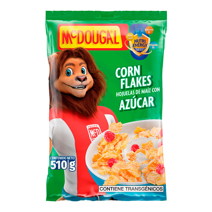 Mc Dougal Cereal Funda Corn Flakes 510 Gr.