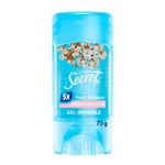 Desodorante Secret Gel Invisib Pwd Prot Cotton 73G