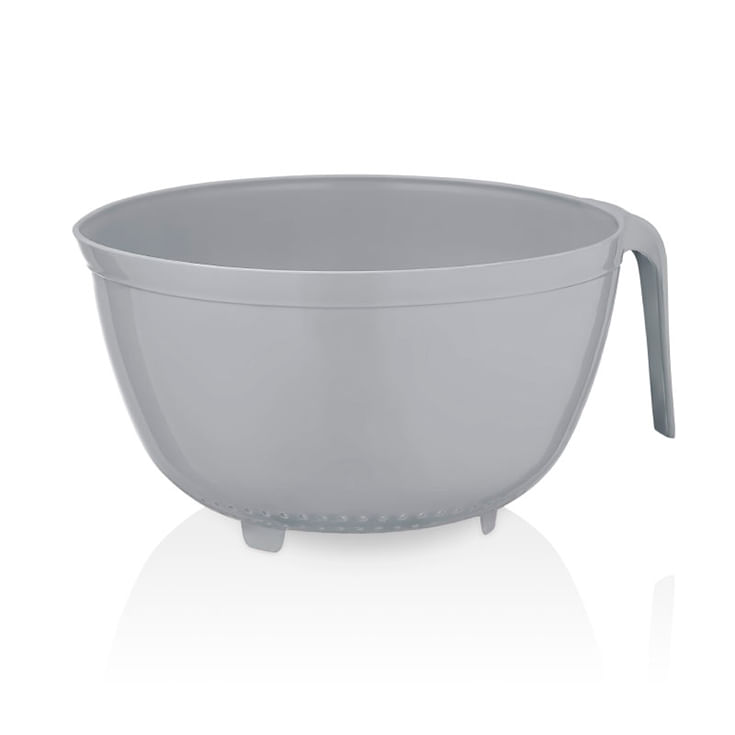 Colador Redondo Plastico Gris Colourful Series Zme