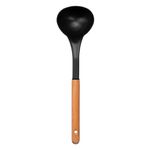 Cucharon Plastico Con Mango De Madera Lufex Ref:Lf
