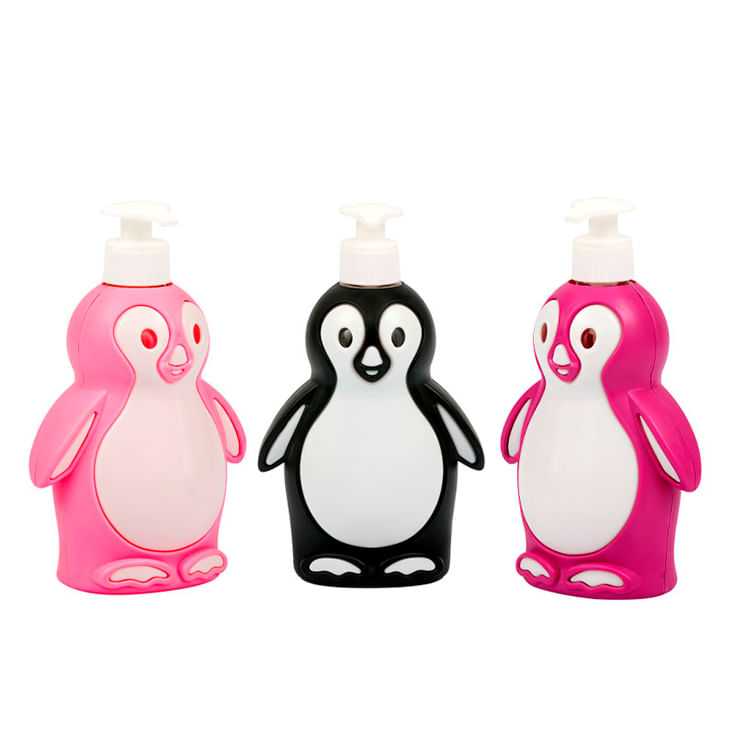 Dispensador De Jabon Liquido Diseno Pingüino Plast