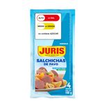 Salchicha De Pavo Juris Tipo I 100G