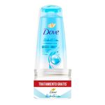 Shampoo Hidratación Acondicionador 400ML + Tratamiento Gratis Dove 300ML