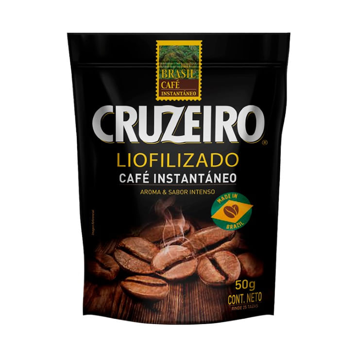 Cruzeiro Café Liofilizado Doypack 50 Gr