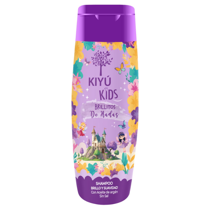 Shampoo Brillitos De Hadas Kiyú Kids 400 Ml