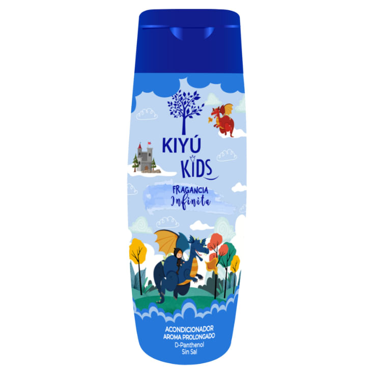 Acondicionador Fragancia Infinita Kiyú Kids 400 Ml