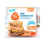 Mix Sánduche Jamón De Pavo Y Queso Holandés Mr. Pavo 260 Gr.