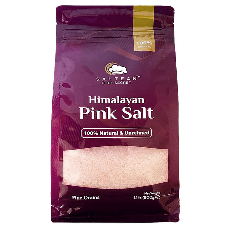 Sal Rosada Del Himalaya Fina Doypack Saltean 500GR