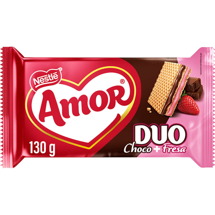 Galleta Wafer Chocofresa Amor 130GR