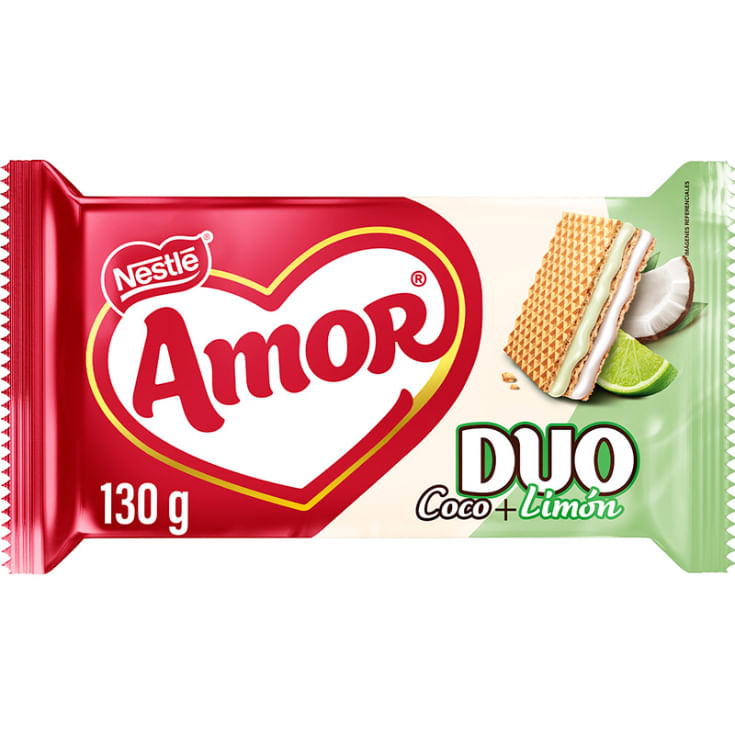 Galleta Wafer Limon Coco Amor 130GR