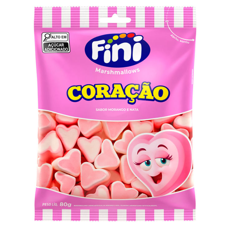 Marshmallows Corazón Fini 80GR