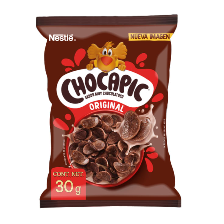 Chocapic Nestle Cereal A Base De Maiz Y Trigo 30 Gr