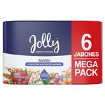 Jolly Jabon De Tocador Surtido Antibacterial Sixpack 600Gr