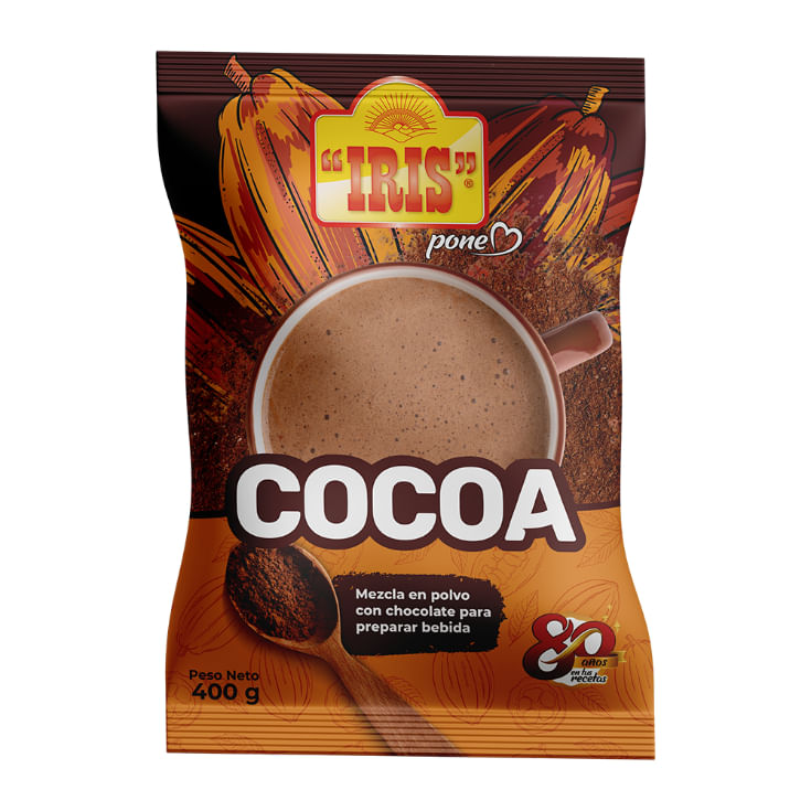 Cocoa Iris 400 Gr.