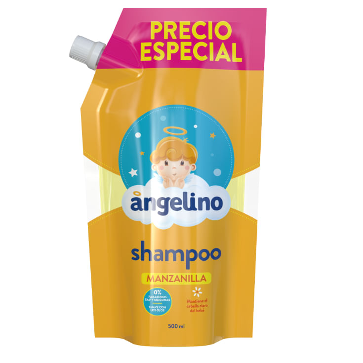 Shampoo De Manzanilla Doypack Angelino 500ML