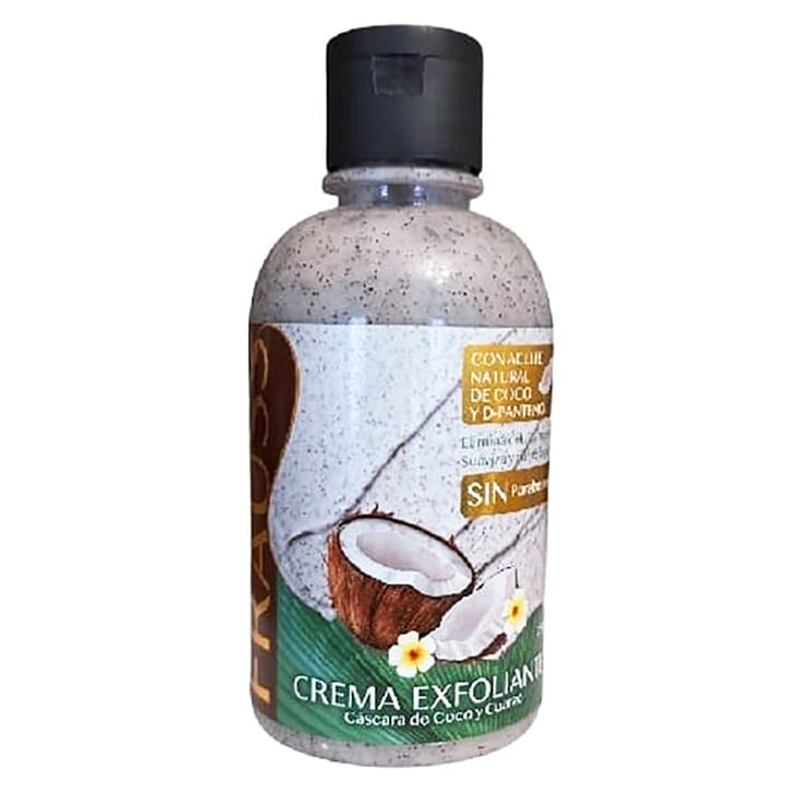 Crema Exfoliante Cascara De Coco Y Cuarzo Frauss 250ML