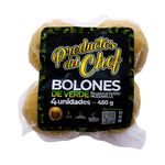 Bolones De Verde Con Queso X 4 Un Productos Del Chef 450Gr