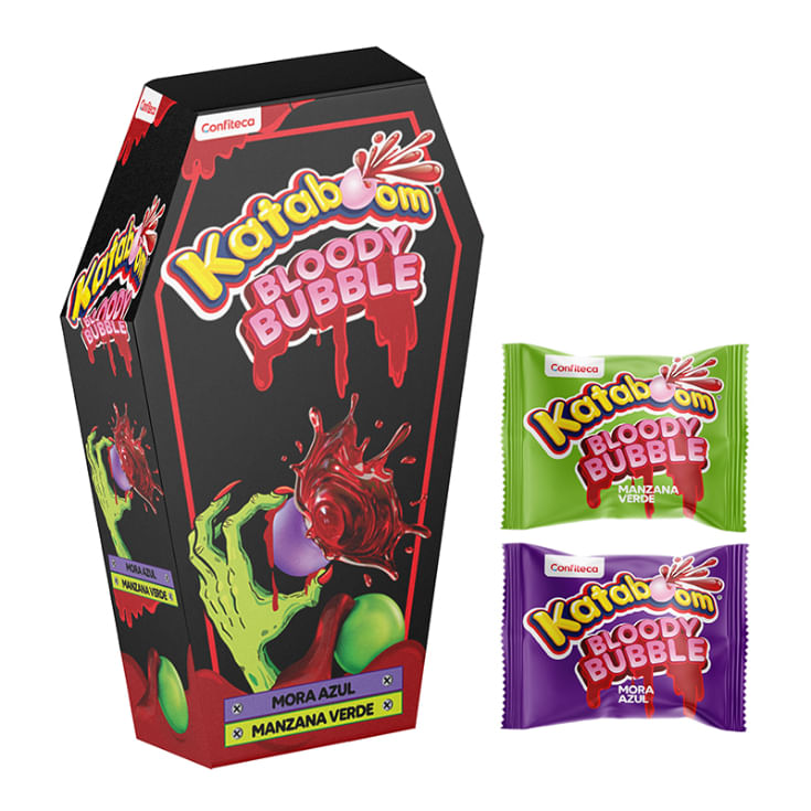 Chicles Surtidos Kataboom Sarcofago 576GR