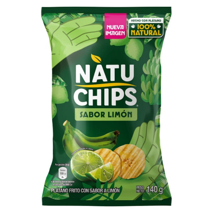 Platanitos Limón Natuchips 140GR