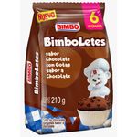 Cake Sabor A Chocolate Con Chispas De Chocolate Bimbo Bimboletes 210GR