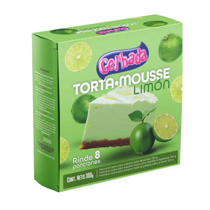 Torta Mousse Limón Gel'Hada 300GR