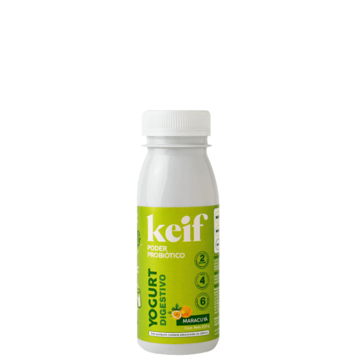 Yogurt Digestivo Maracuyá Keif 200GR