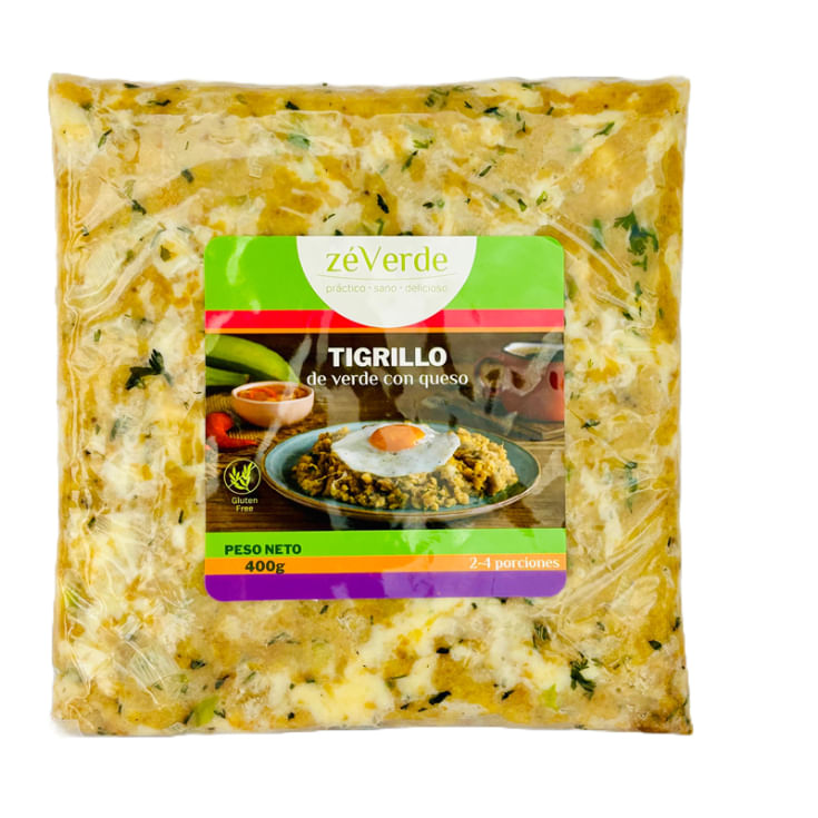 Tigrillo De Verde Con Queso Zé Verde 400Gr