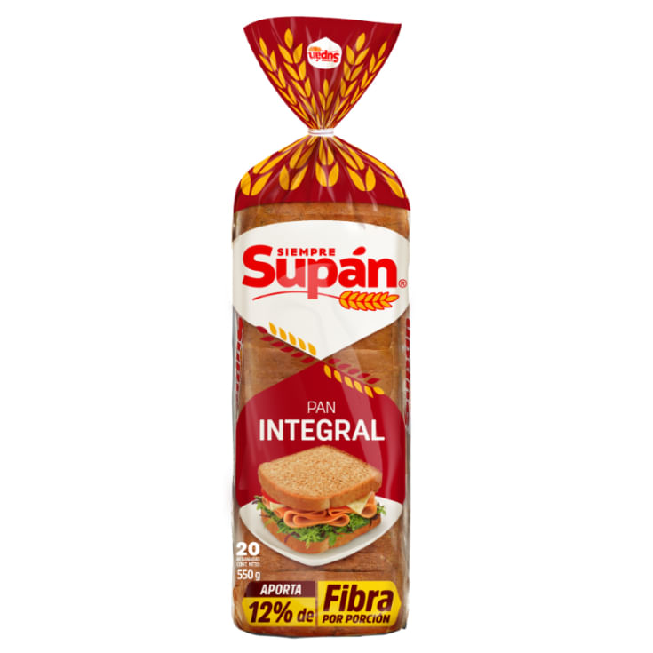 Pan Integral Supan 550GR
