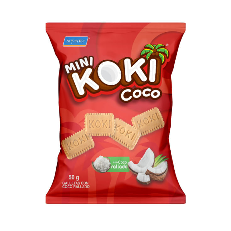 Galletas De Coco Koki Mini 50GR