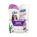 Shampoo Hialuronico 510ML+Acondicionador 490ML+Tratamiento 425ML Savital