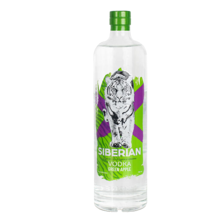 Vodka Sabor Manzana Siberian 750ML