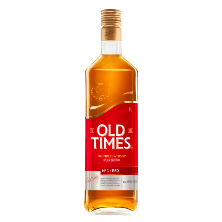 Whisky Red Old Times 1000ML