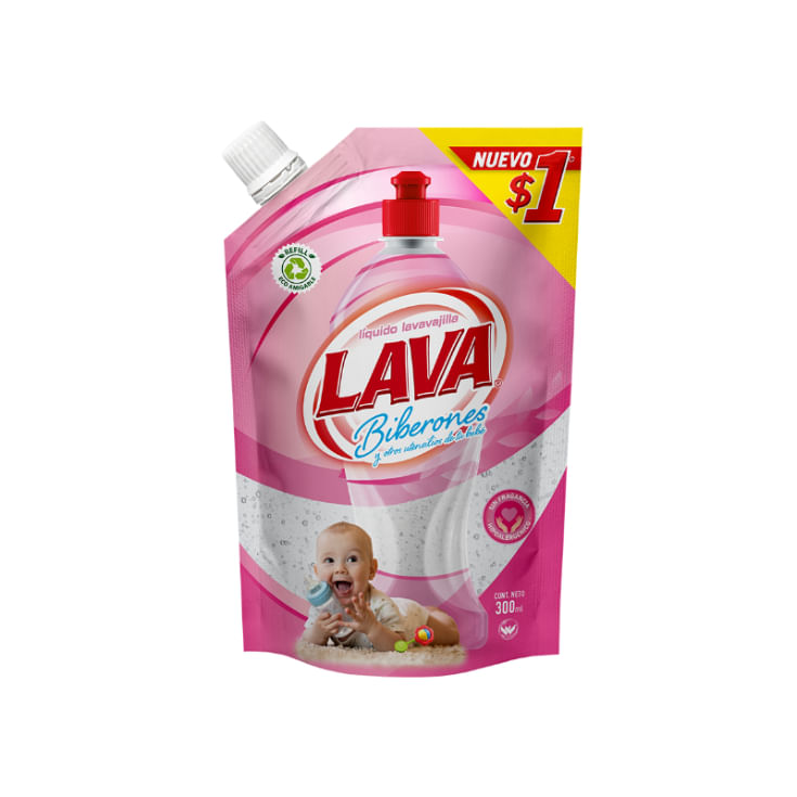 Lavavajilla Lava Liquido Biberones Doypack 300 Ml