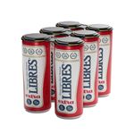 Cerveza Lager Super Premium Libres Lata Sixpack 355Ml