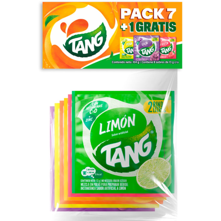 Pack X 7 Tang Surtido 13 Gr C/U